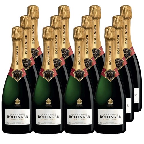 Bollinger Brut Special Cuvee Champagne 75cl Case of 12 Champagne